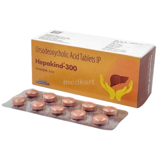 hepakind 300mg tablet 10's